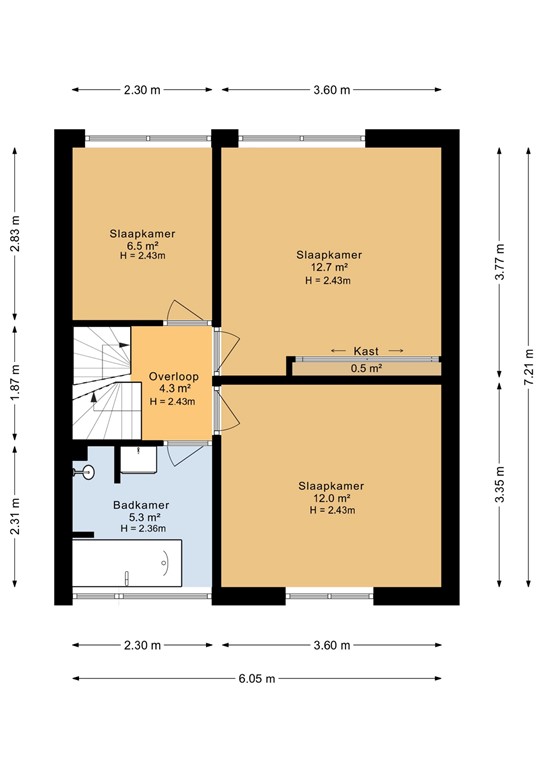 mediumsize floorplan